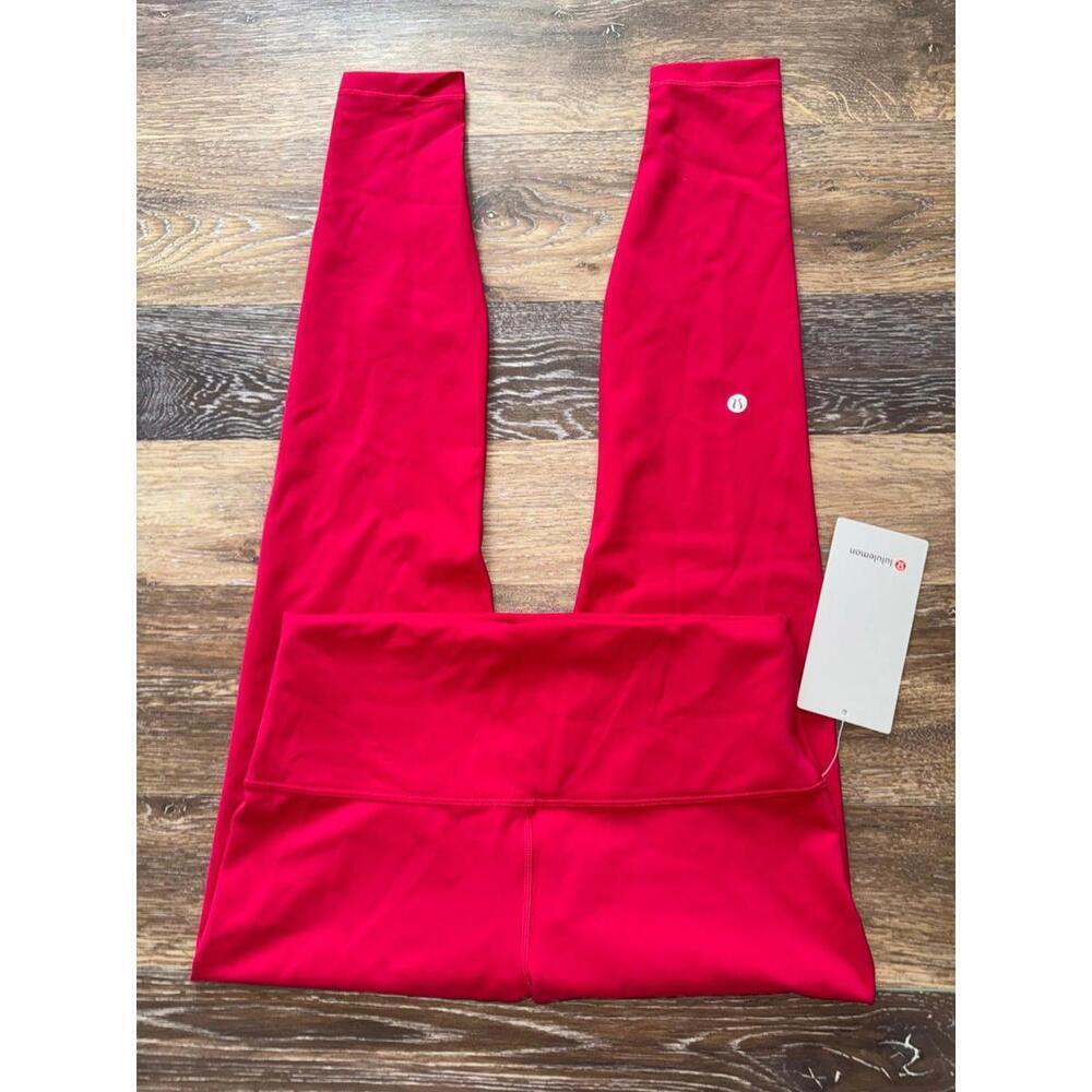 Lululemon Wunder Train High Rise 28” Pink Dragonfruit Size 10 NWT